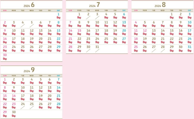 hello kitty shinkansen calendar 2024